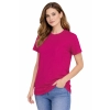 Damska koszulka T-shirt 100% miękka bawełna różowa roz. XXL